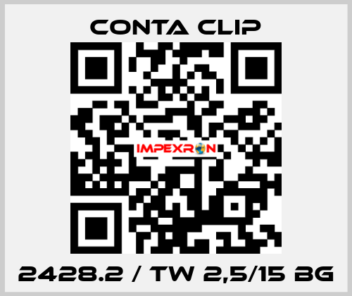 2428.2 / TW 2,5/15 BG Conta Clip