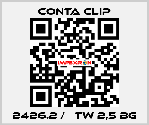 2426.2 /   TW 2,5 BG Conta Clip