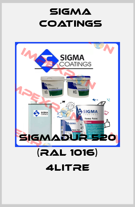 SIGMADUR 520 (RAL 1016) 4litre Sigma Coatings