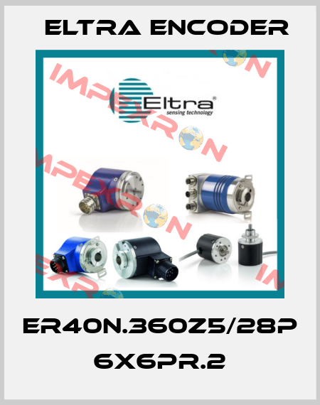 ER40N.360Z5/28P 6X6PR.2 Eltra Encoder