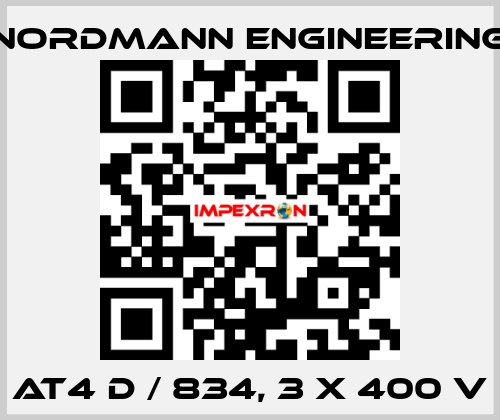 AT4 D / 834, 3 x 400 V NORDMANN ENGINEERING