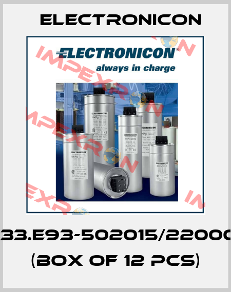E33.E93-502015/220001  (box of 12 pcs) Electronicon