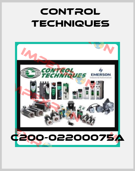 C200-02200075A Control Techniques