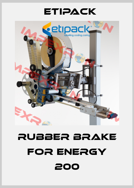 rubber brake for Energy 200 Etipack