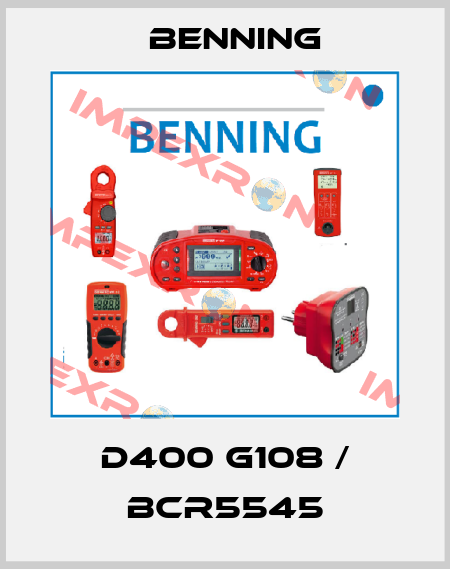 D400 G108 / BCR5545 Benning