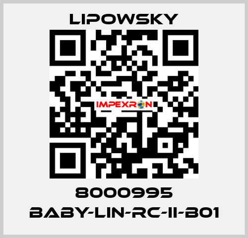 8000995 Baby-LIN-RC-II-B01 Lipowsky