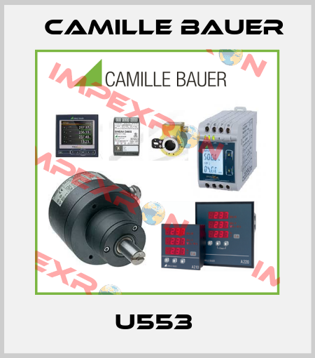 U553  Camille Bauer
