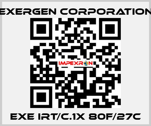 EXE IRT/C.1X 80F/27C Exergen Corporation