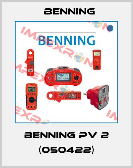BENNING PV 2 (050422) Benning