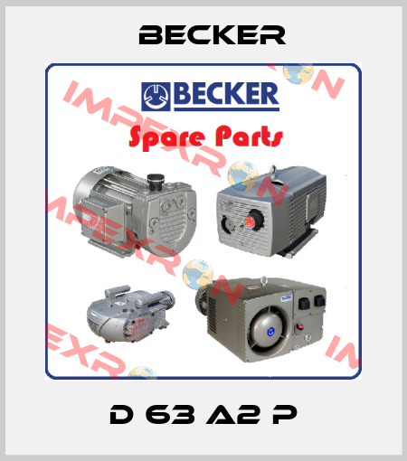 D 63 A2 P Becker