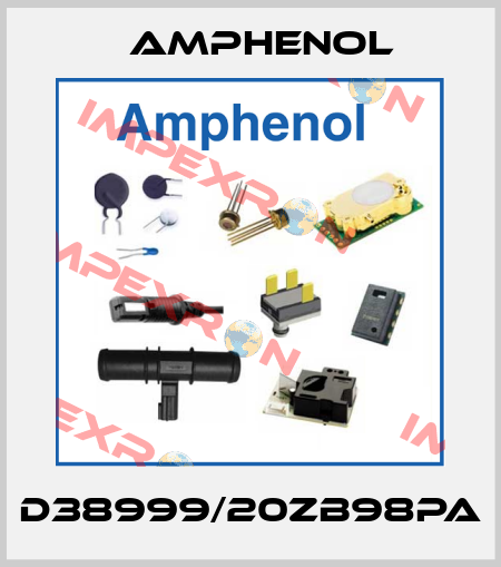 D38999/20ZB98PA Amphenol