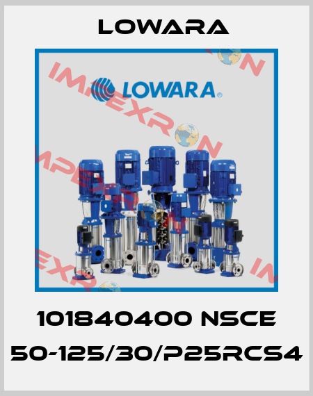 101840400 NSCE 50-125/30/P25RCS4 Lowara