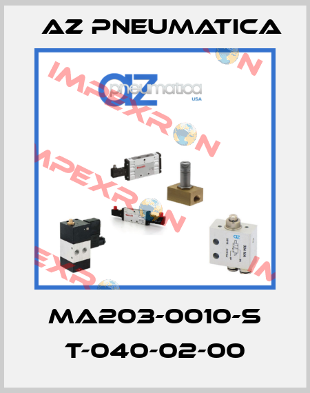 MA203-0010-S T-040-02-00 AZ Pneumatica
