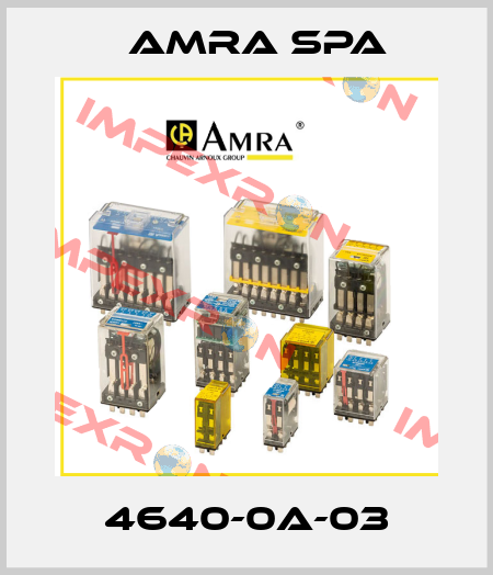 4640-0A-03 Amra SpA