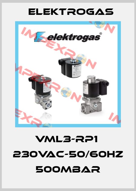 VML3-Rp1  230VAC-50/60Hz 500mbar Elektrogas