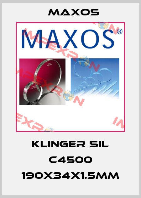 Klinger SIL C4500 190x34x1.5mm Maxos