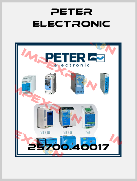 25700.40017 Peter Electronic