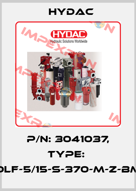 P/N: 3041037, Type:  OLF-5/15-S-370-M-Z-BM Hydac