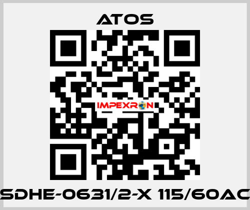SDHE-0631/2-X 115/60AC Atos