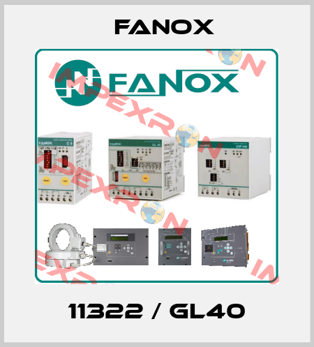 11322 / GL40 Fanox