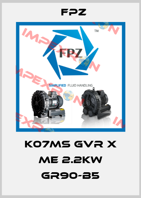 K07MS GVR X ME 2.2KW GR90-B5 Fpz