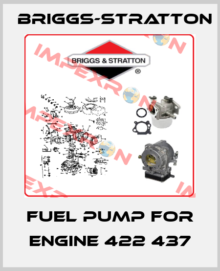 fuel pump for engine 422 437 Briggs-Stratton