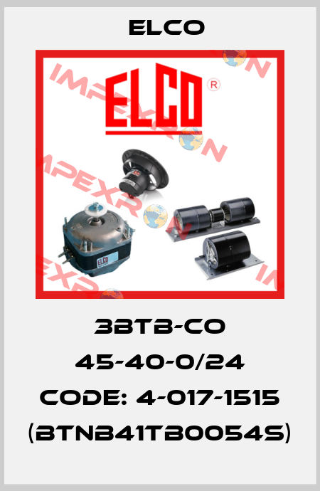 3BTB-CO 45-40-0/24 code: 4-017-1515 (BTNB41TB0054S) Elco