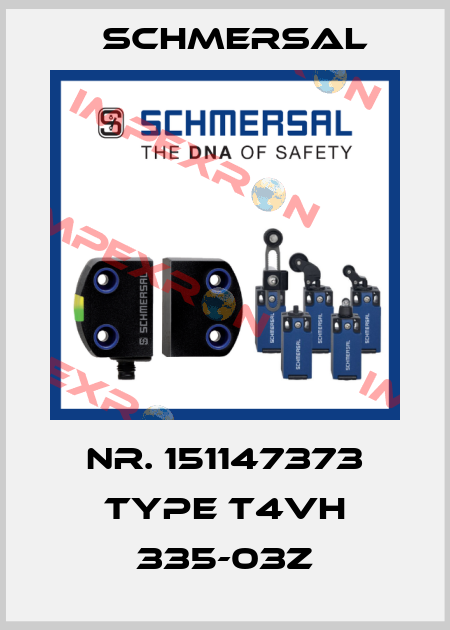 Nr. 151147373 Type T4VH 335-03Z Schmersal