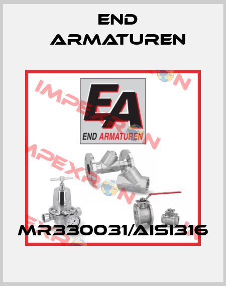 MR330031/AISI316 End Armaturen
