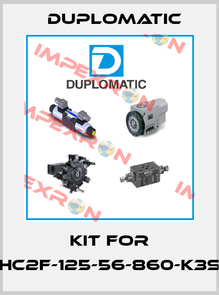 Kit for HC2F-125-56-860-K3S Duplomatic