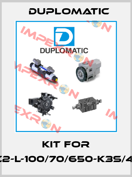 Kit for HC2-L-100/70/650-K3S/410 Duplomatic