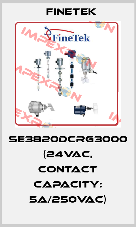 SE3820DCRG3000 (24VAC, contact capacity: 5A/250VAC) Finetek