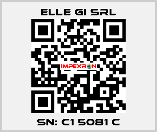 SN: C1 5081 C ELLE GI SRL