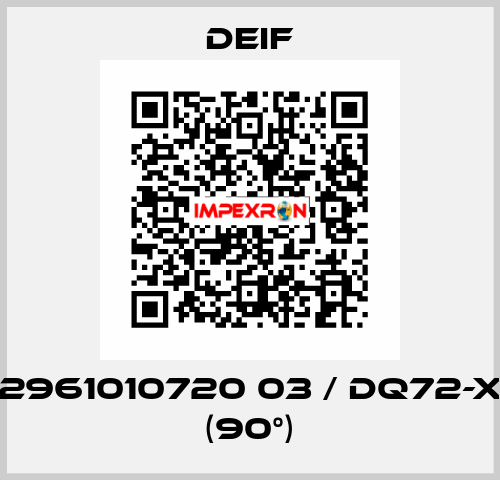 2961010720 03 / DQ72-x (90°) Deif