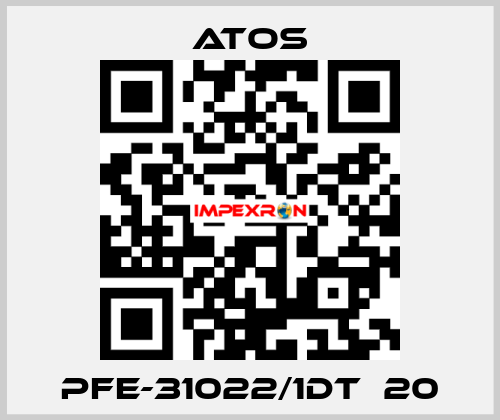 PFE-31022/1DT  20 Atos