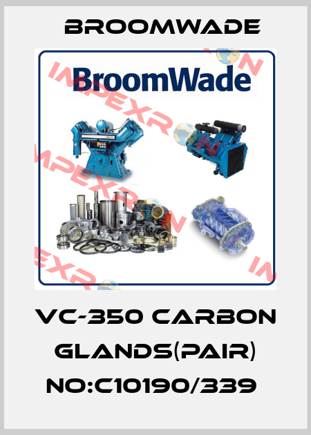 VC-350 CARBON GLANDS(PAIR) NO:C10190/339  Broomwade