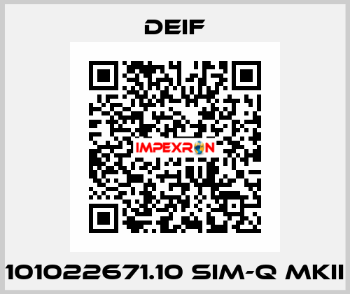 101022671.10 SIM-Q MKII Deif