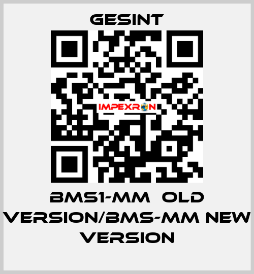 BMS1-MM  old version/BMS-MM new version Gesint