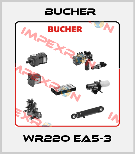 WR22O EA5-3 Bucher