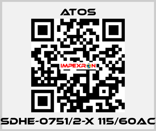 SDHE-0751/2-X 115/60AC Atos