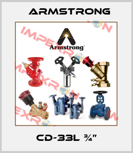 CD-33L ¾” Armstrong
