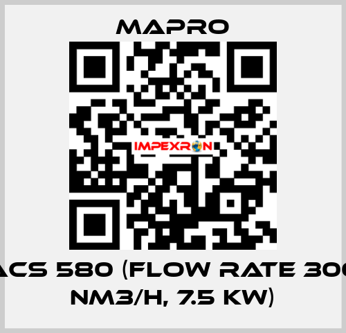ACS 580 (flow rate 300 Nm3/h, 7.5 kW) Mapro