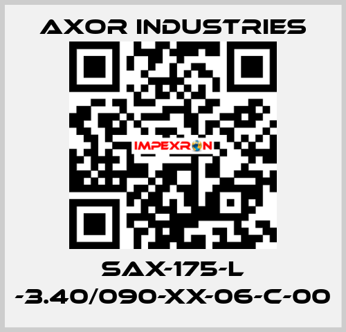 SAX-175-L -3.40/090-XX-06-C-00 Axor Industries