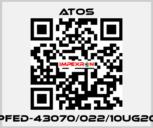 PFED-43070/022/10UG20 Atos