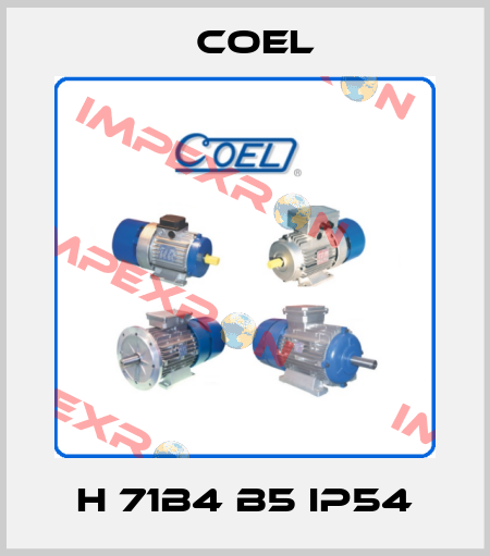 H 71B4 B5 IP54 Coel