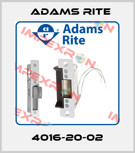 4016-20-02 Adams Rite