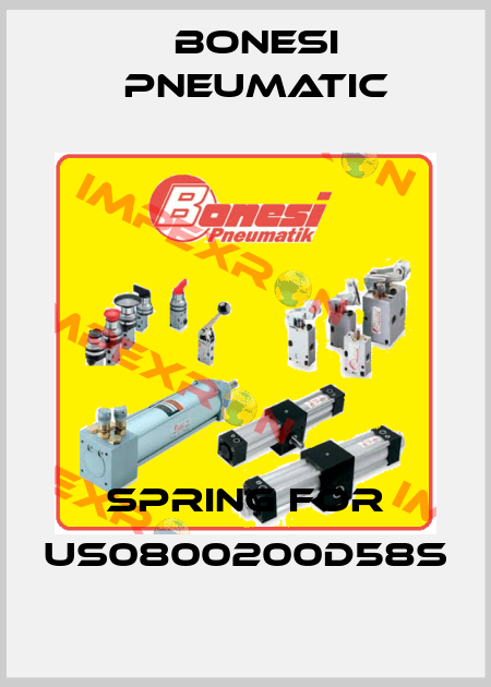 spring for US0800200D58S Bonesi Pneumatic