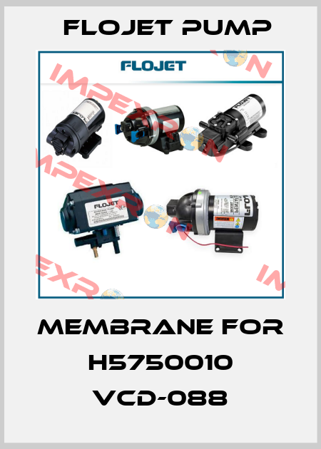 membrane for H5750010 VCD-088 Flojet Pump