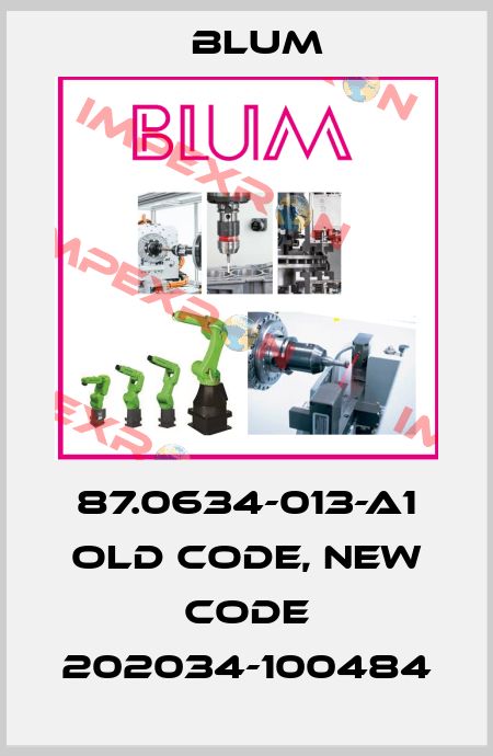 87.0634-013-A1 old code, new code 202034-100484 Blum