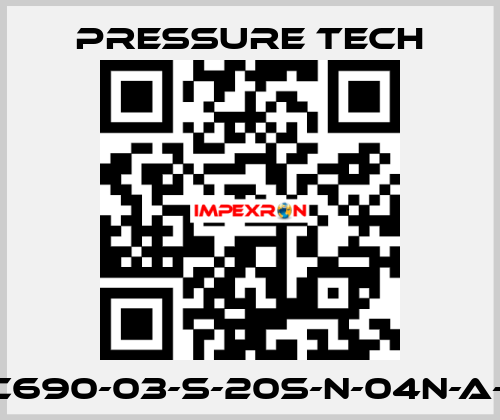LGC690-03-S-20S-N-04N-A-SV Pressure Tech